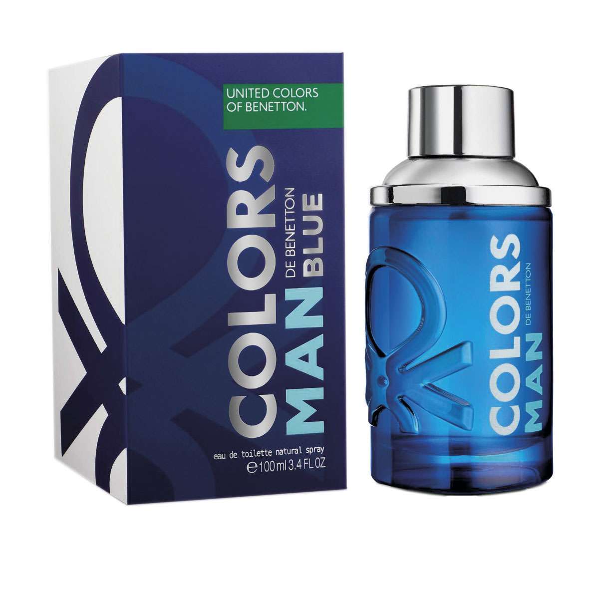 Benetton Colors Man Blue Edt 100 Ml - Image 2