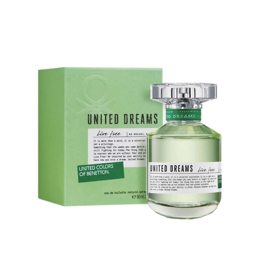 BENETTON United Dreams Live Free EDT 80 Ml - Image 2