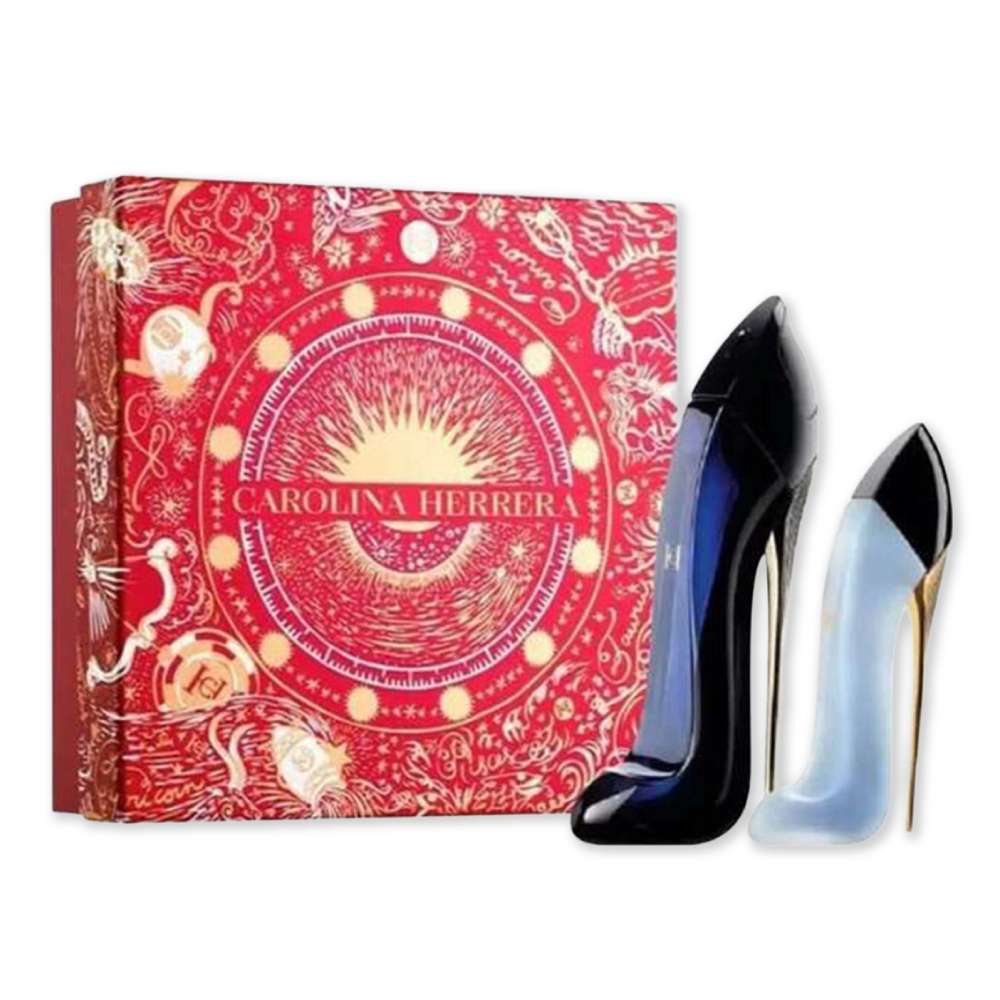 KIT CH Good Girl Edp X 80Ml+Perfume Cabello+Good Girl 10Ml