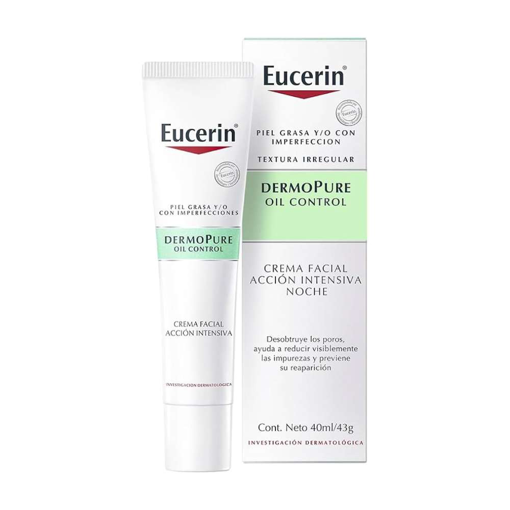 EUCERIN Dermopure Oil Control Crema Intensiva Noche 40Ml - Image 2