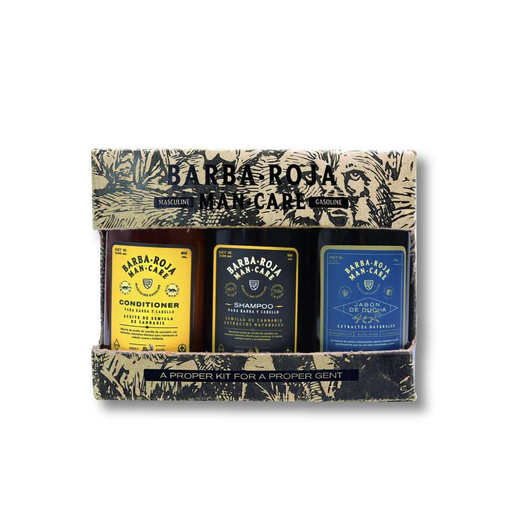 BARBA ROJA KIT Ritual De Ducha X 90Ml