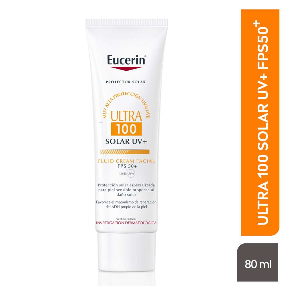 EUCERIN Protector Solar Ultra 100 Fluid 50+ X 80Ml - Image 3