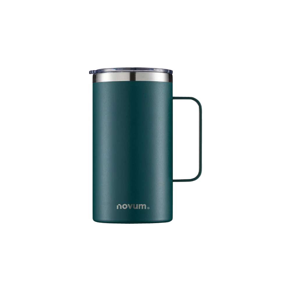 NOVUM Vaso 600 Ml Verde Con Agarradera