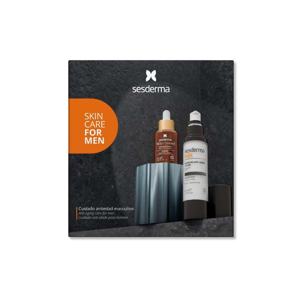 SESDERMA Kit Sesvitamin-C Serum+ Sesderma Men Antiaging Lotion