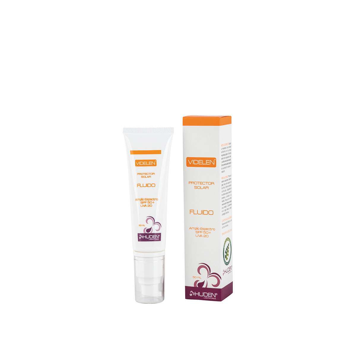 HUDEN Videlen Fluido Spf 50+ 50Ml