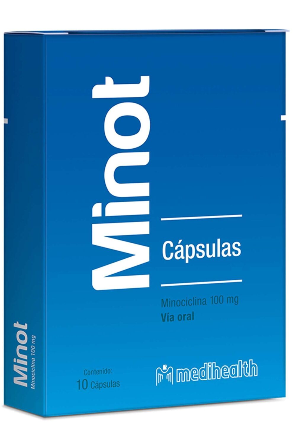Minot 100 Mg X10 Capsulas