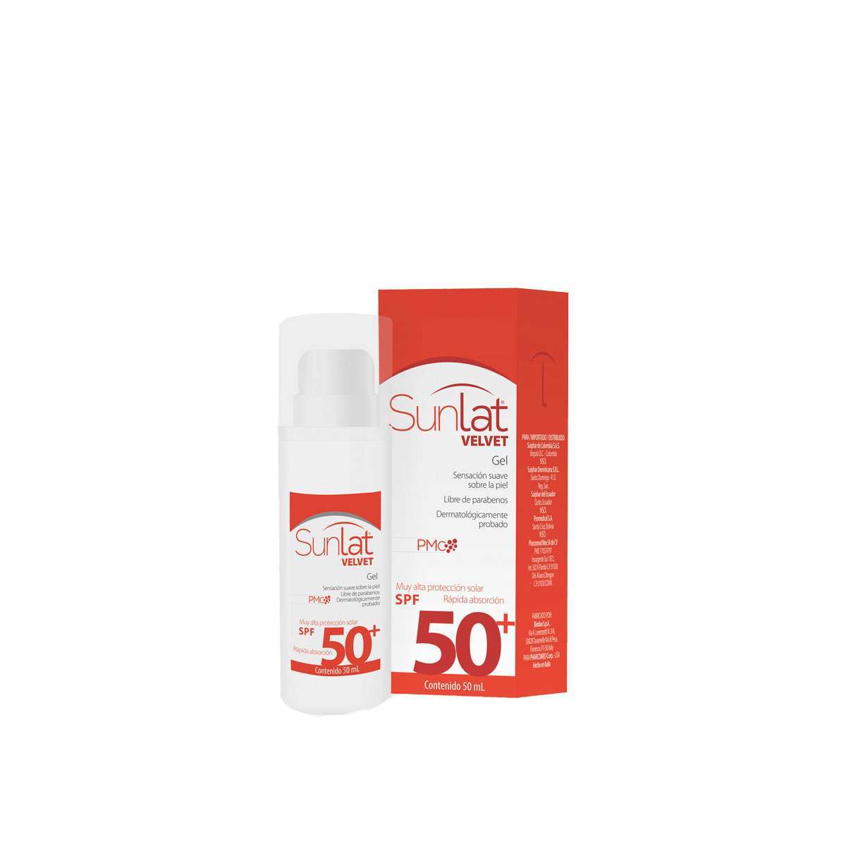 SUIPHAR Sunlat Velvet Gelspf 50+ 50Ml