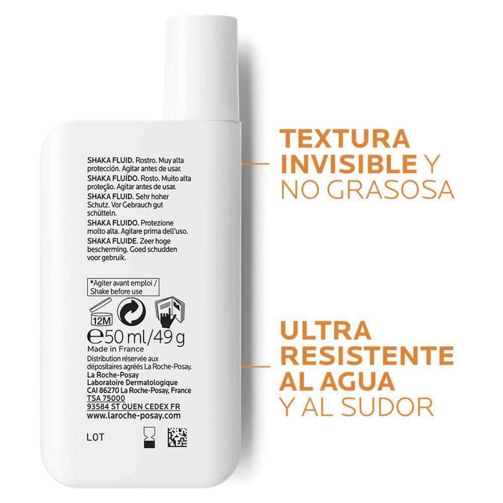 LA ROCHE POSAY Anthelios Xl Shaka Fluido X 50Ml - Image 4