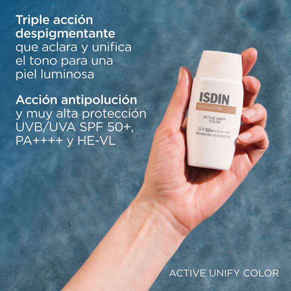 ISDIN Fotoultra 100 Active Unify Color SPF50+ X 50ML - Image 4