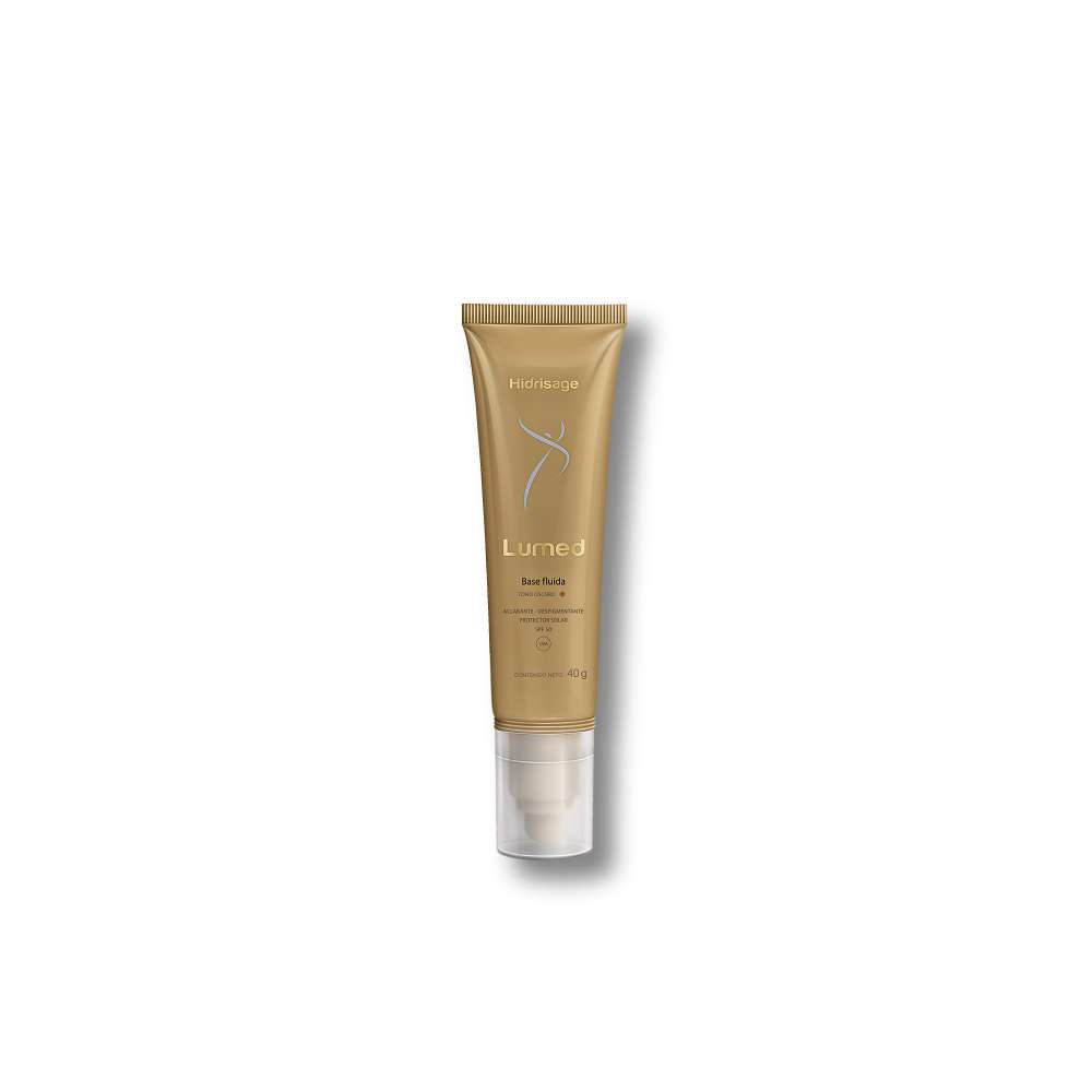 HIDRISAGE Lumed Base Fluida Oscura Spf50 X 40Ml