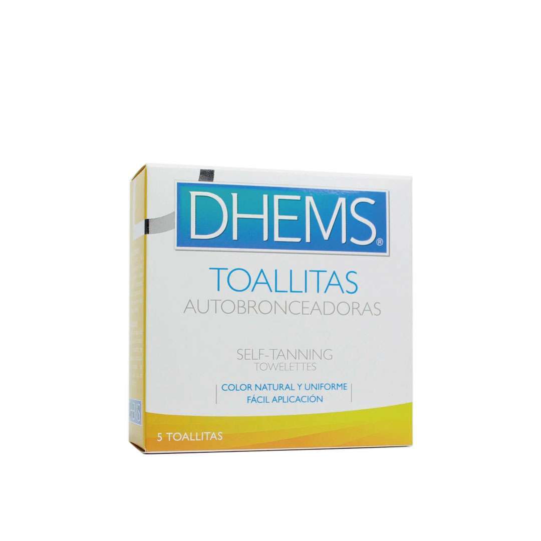 DHEMS Toallitas Autobronceadoras X5