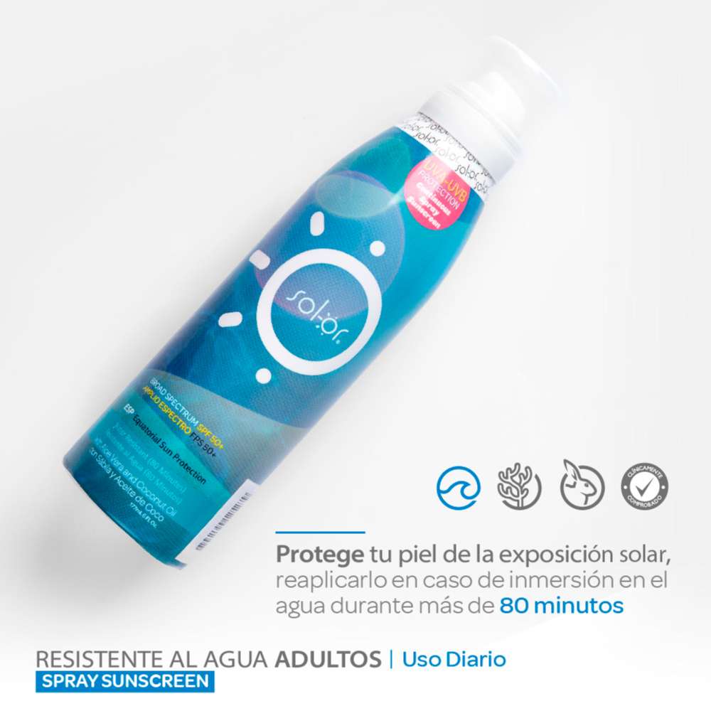 QUIFARMA Solor Spray Adulto Spf50 177Ml - Image 3