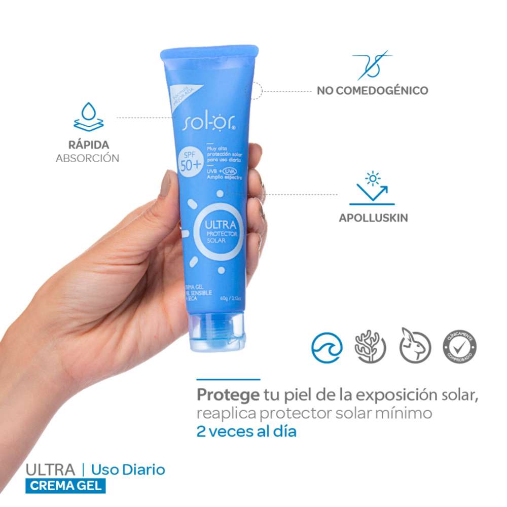 QUIFARMA Solor Ultra 50+ Piel Normal A Seca X 60 Gr - Image 3