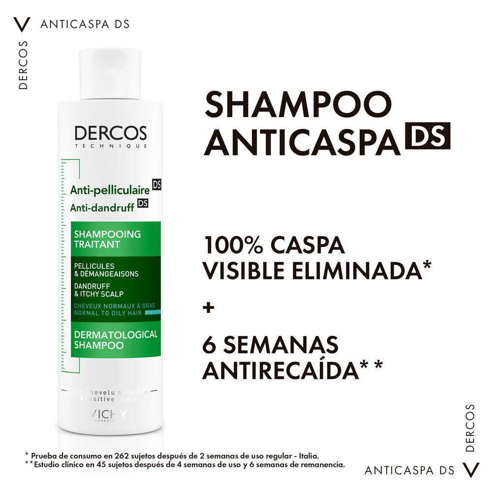 VICHY Dercos Shampoo Anticaspa 200 ML - Image 3