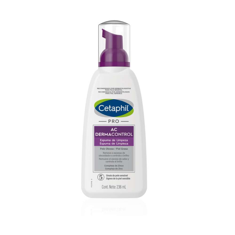 CETAPHIL Pro AC Dermacontrol Espuma Limpiadora 236 Ml