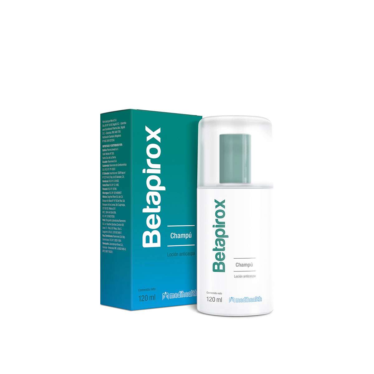 Betapirox Champu Anticaspa X 120Ml