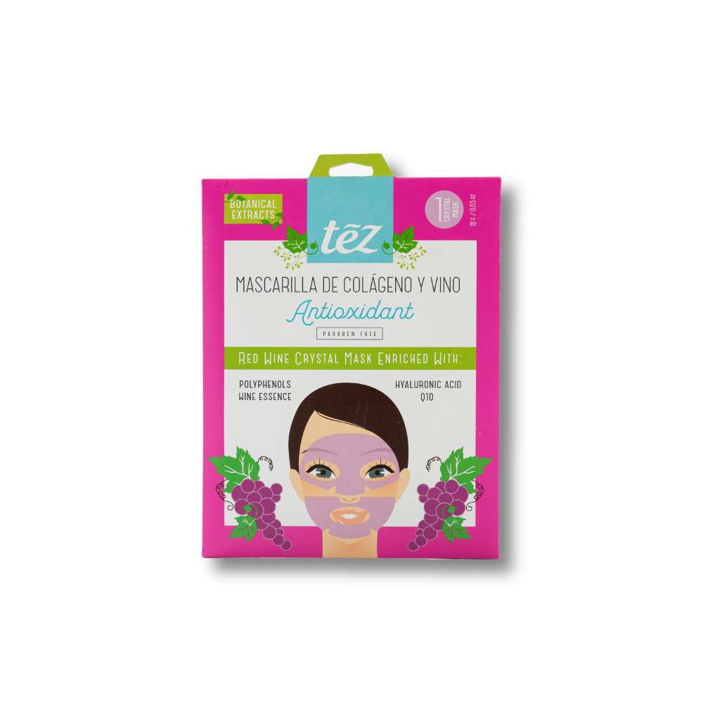 TEZ Mascarilla Colageno Y Vino Velo