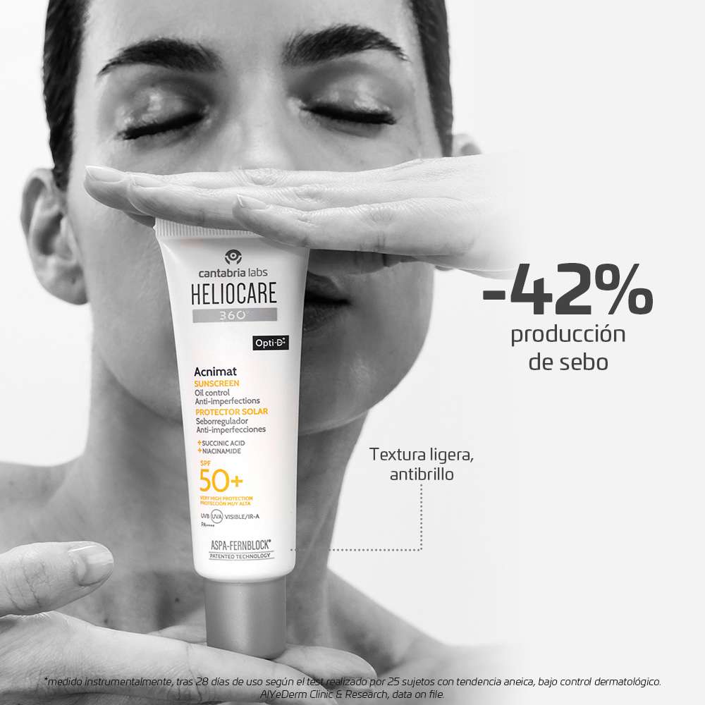 HELIOCARE 360 Acnimat Protector Solar Spf 50+ X 50 Ml - Image 3