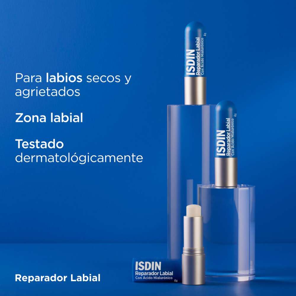 ISDIN Reparador Labial Ácido Hialurónico 4 gr - Image 3