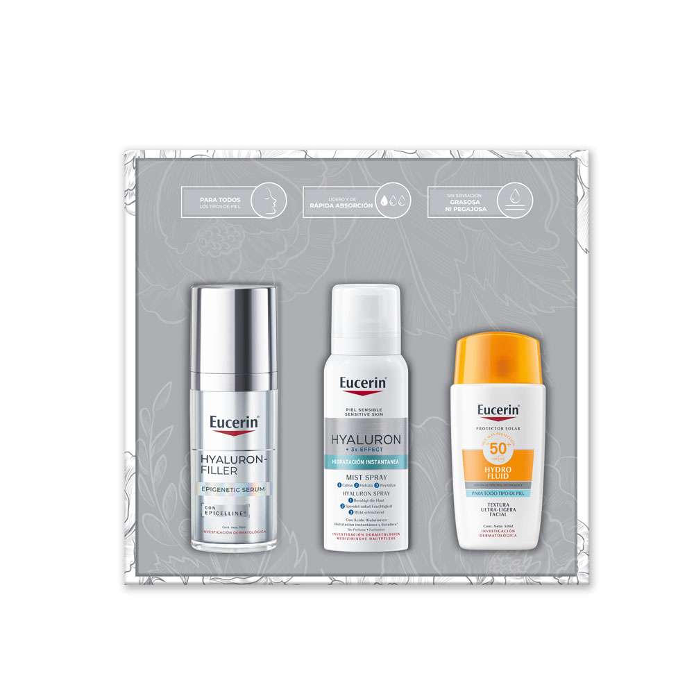 KIT EUCERIN Epigenetic Serum+Protector Solar Hydrofluid+Mist Spray