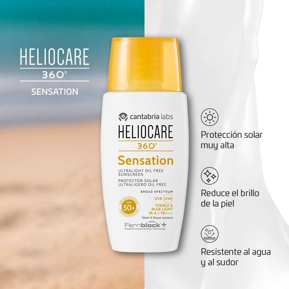 KIT Heliocare 360° Sensation + Heliocare 360° Body Glow SPF50+ - Image 4