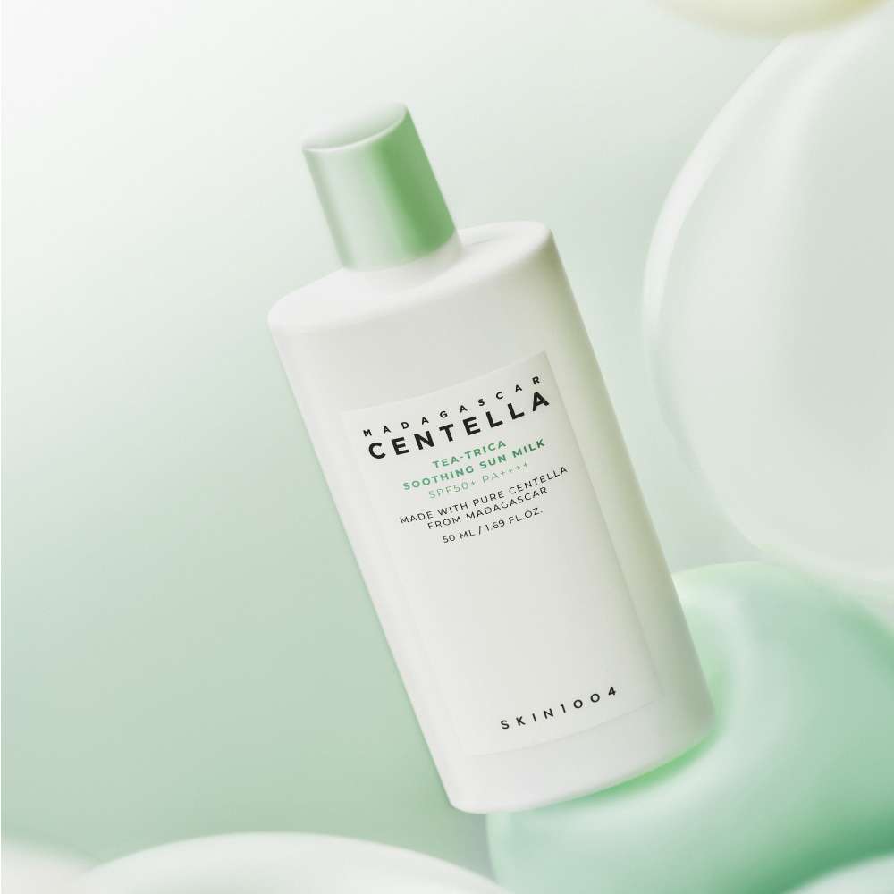 SKIN1004 Madagascar Centella Tea-Trica Soothing Sun Milk SPF50+ PA++++ Protector Solar X 50Ml - Image 4
