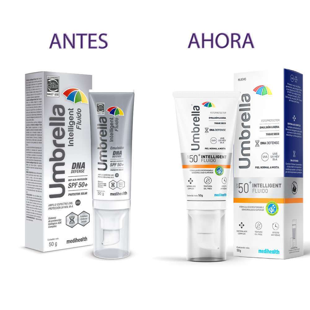 MEDIHEALTH Umbrella Spf50+ Intelligent Fluido X50 Gr - Image 3