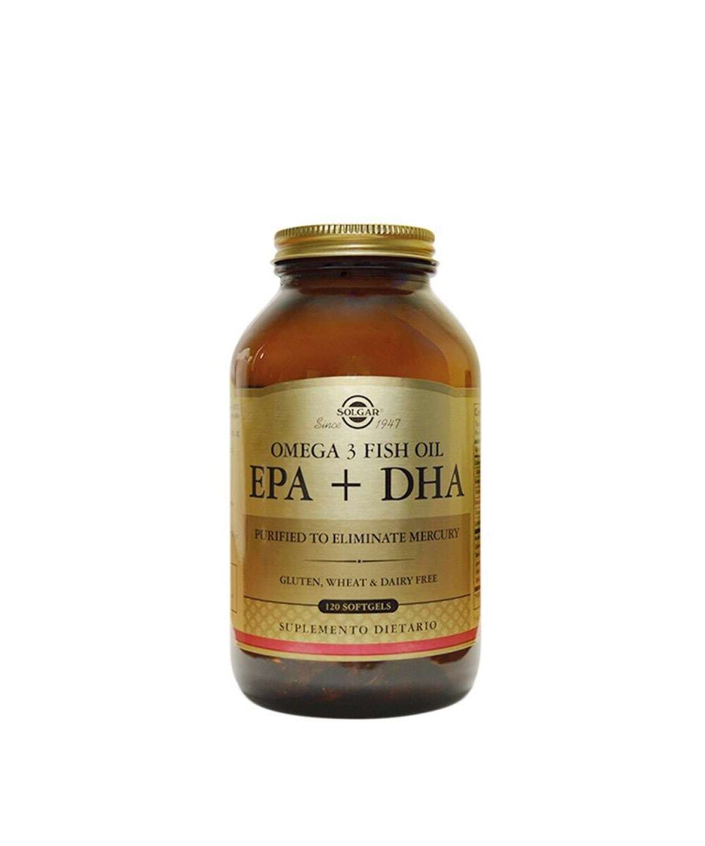 Solgar Epa+Dha Omega 3 Fish Oil X 120 Capsulas
