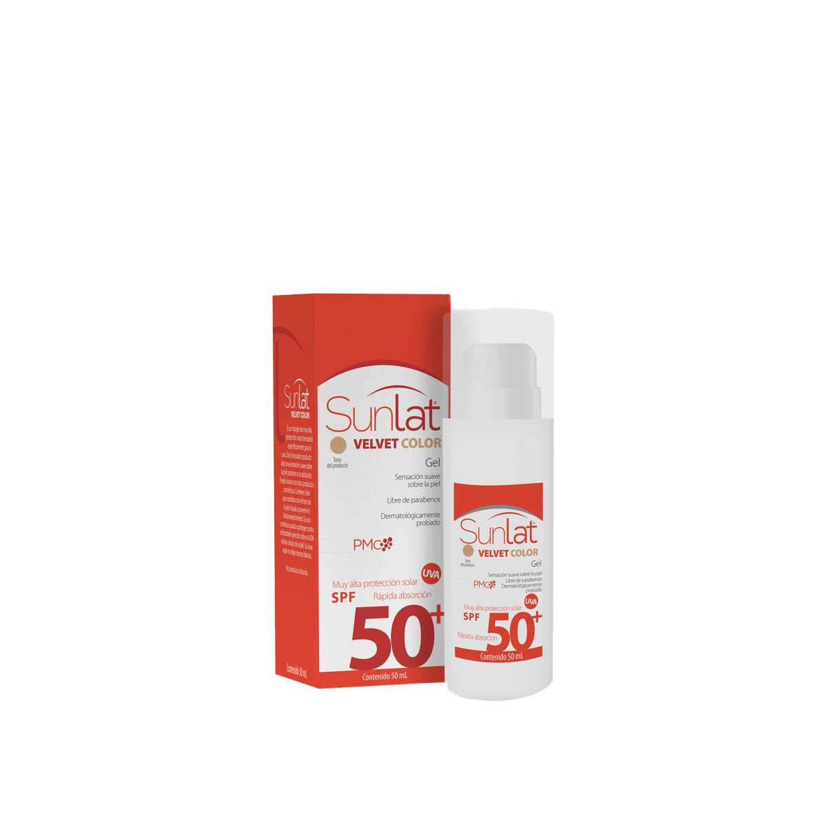 Suiphar Sunlat Velvet Gel Color Spf 50+ 50Ml