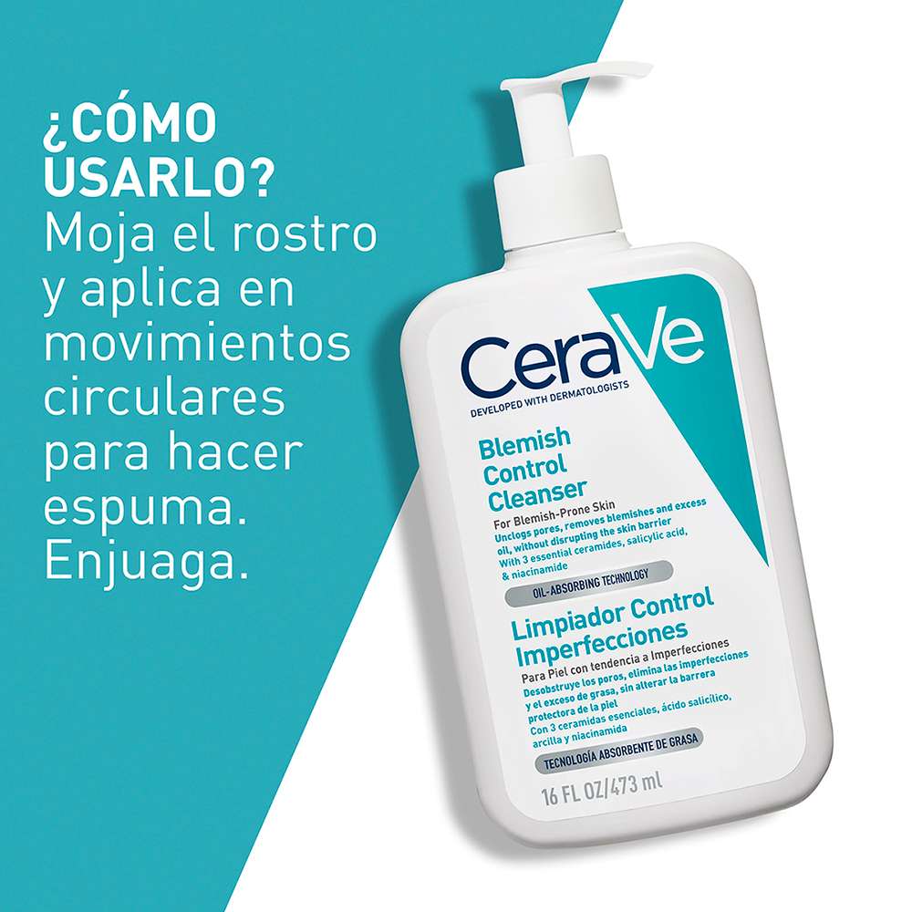CERAVE Limpiador Control Imperfecciones X 473 Ml - Image 5