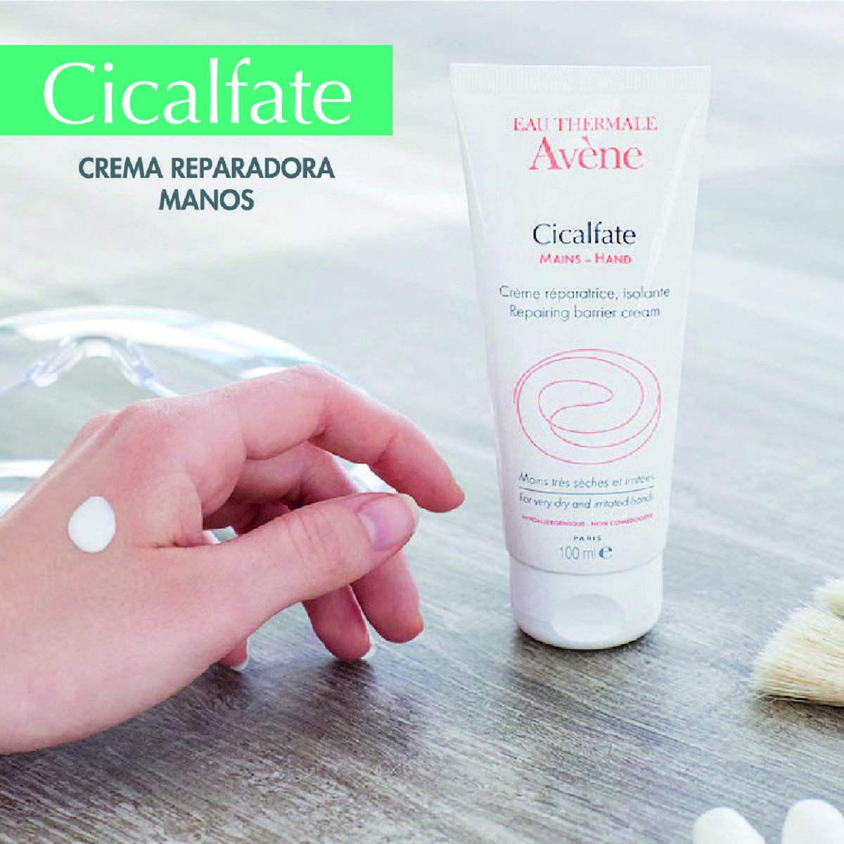 AVENE Cicalfate Crema De Manos 100 Ml - Image 3