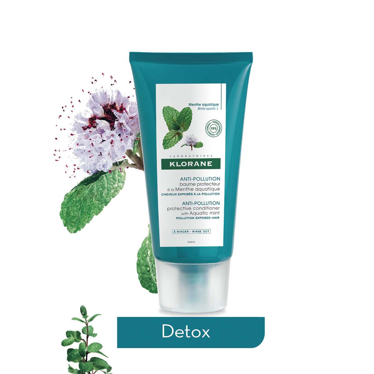 Klorane Balsamo Aquatic Mint 150Ml - Image 2