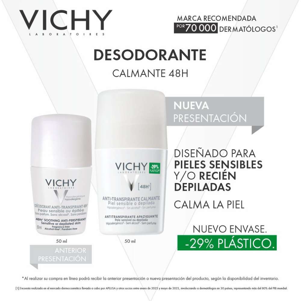 VICHY Desodorante Blanco Piel Sensible 50Ml - Image 6