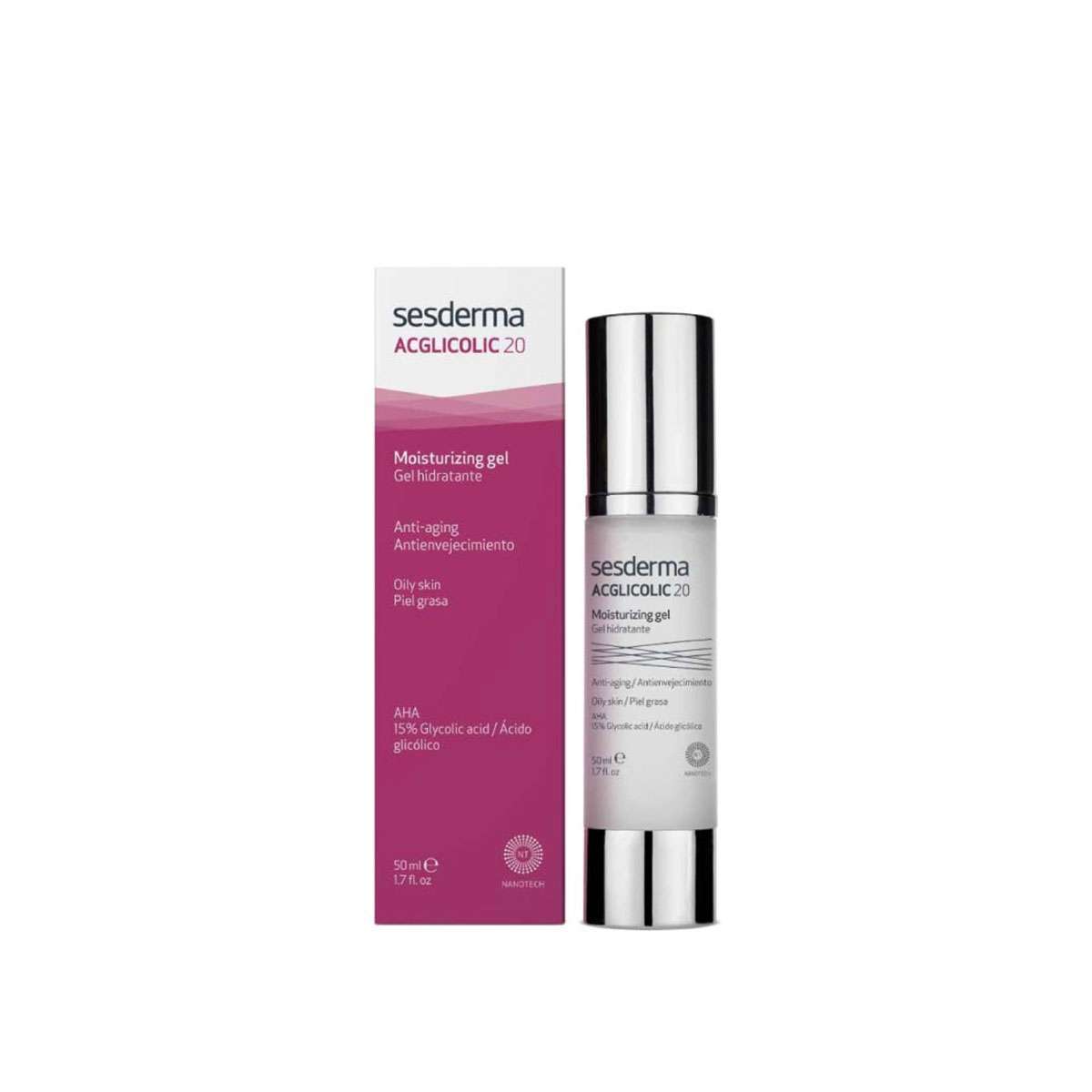Ac Glicolic 20 Gel Hidratante X50 Ml