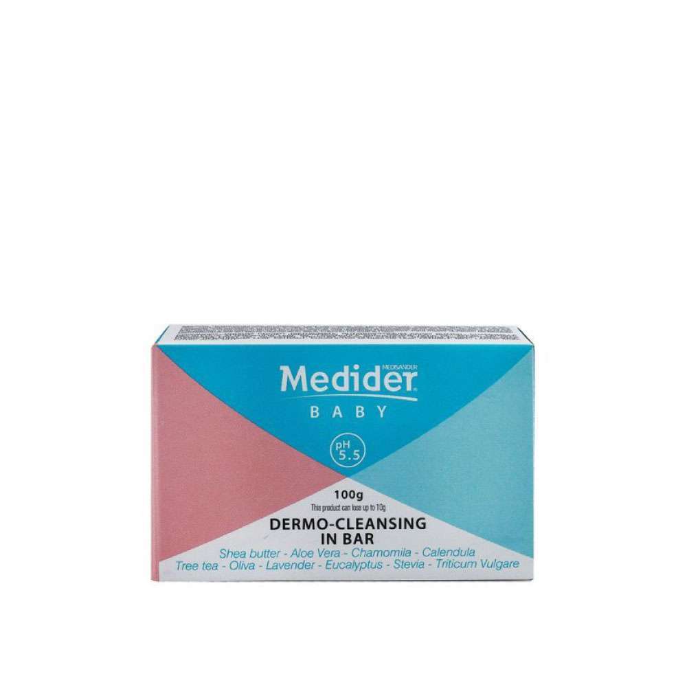 MEDIDER Baby Dermolimpiador En Barra X100 Gr