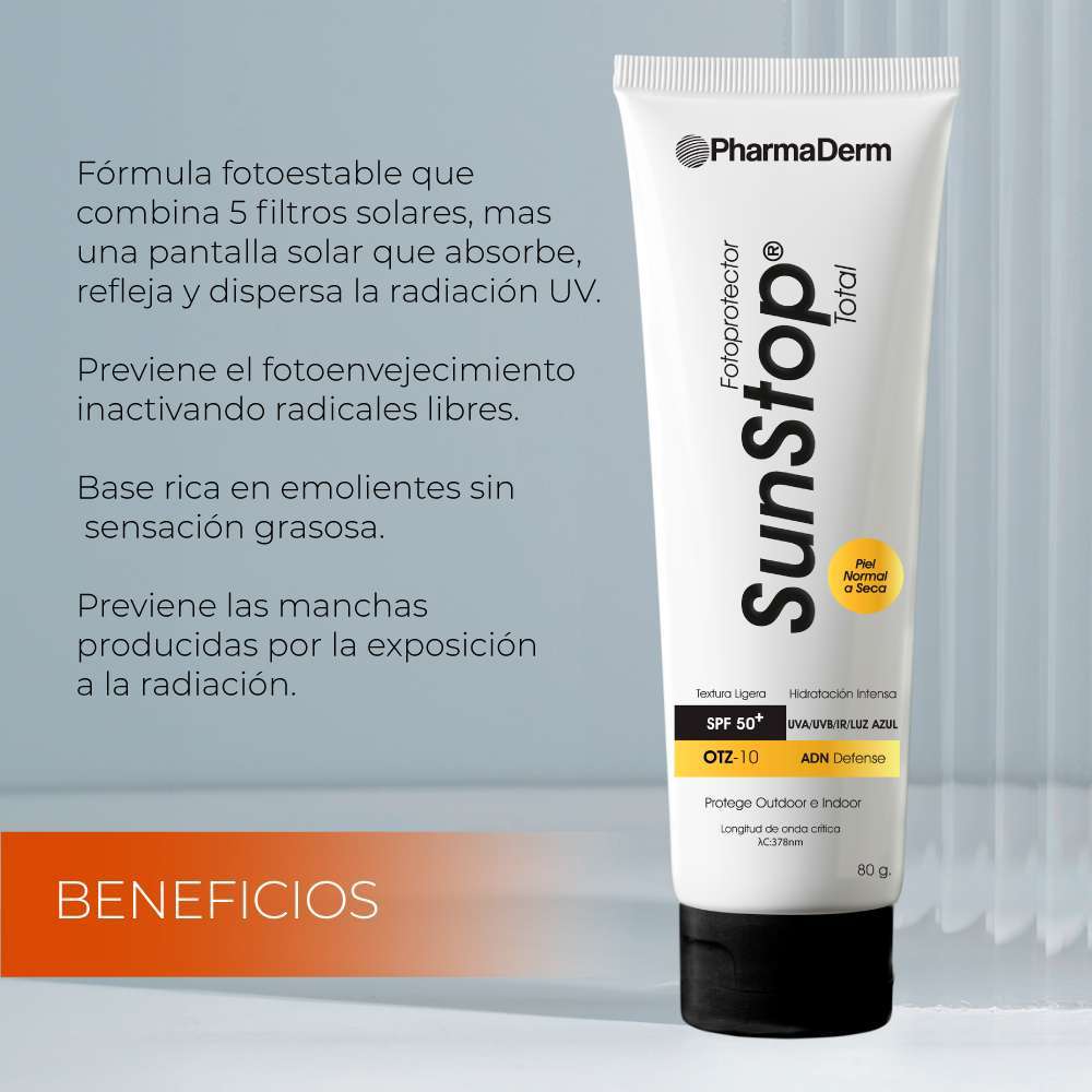 PHARMADERM Sunstop Total Antiedad Crema X80 Gr - Image 3