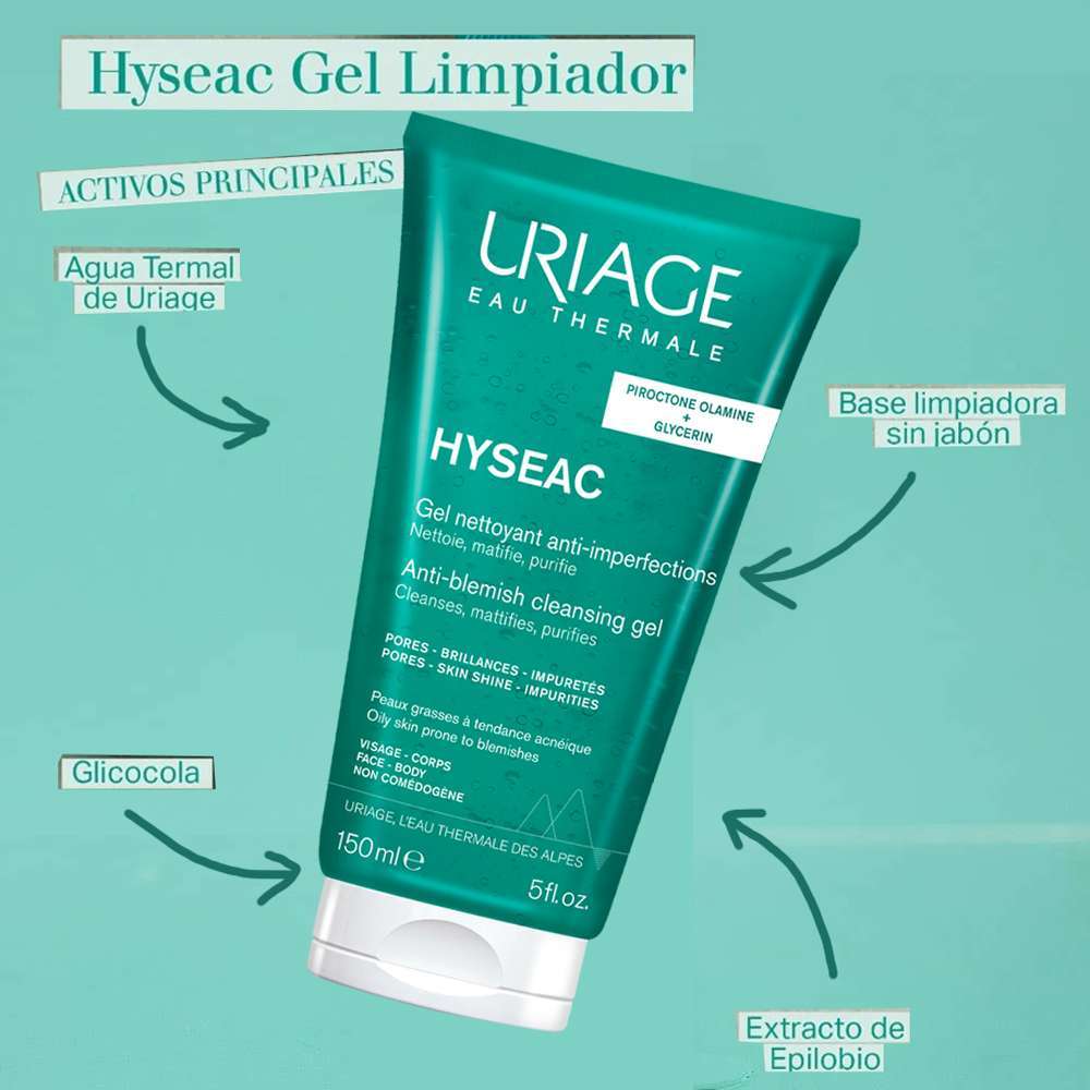 URIAGE Hyseac Limpiadora Gel X150 Ml - Image 5