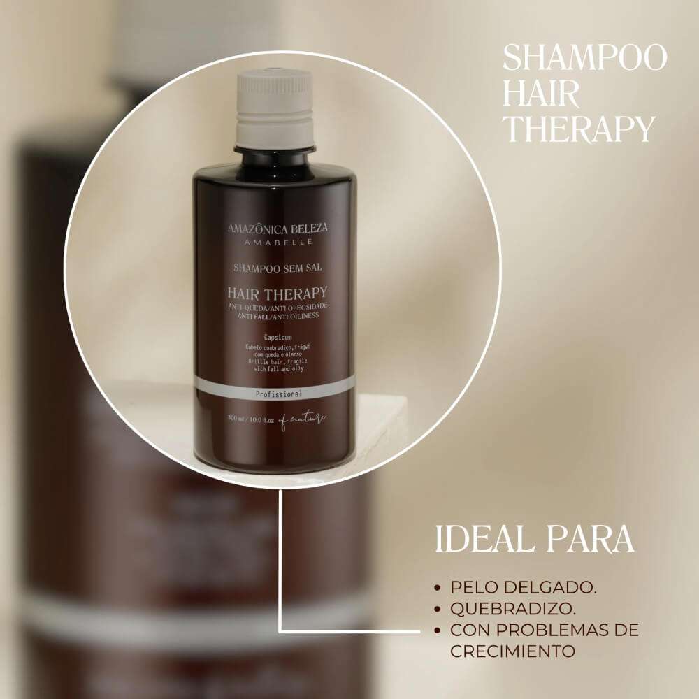 AMAZÓNICA Shampoo Hair Therapy 300 ml - Image 3