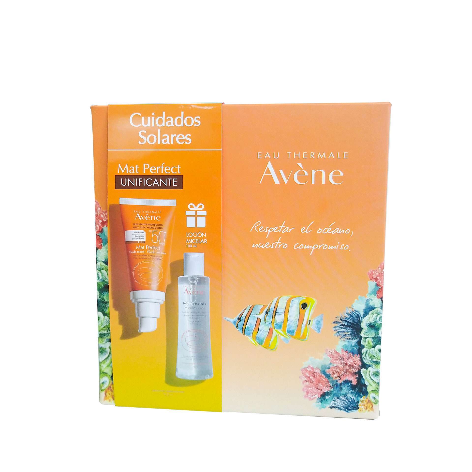 AVENE Kit Mat Perfect Color + Loción Micelar 100Ml