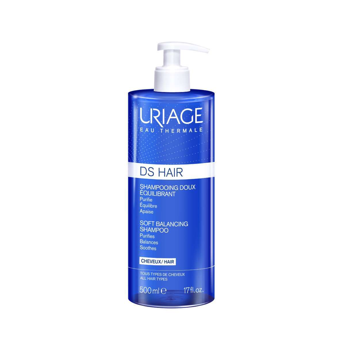 URIAGE Ds Hair Shampoo Doux Equilibrant X500 Ml