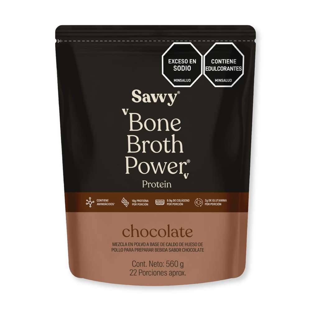 SAVVY Bone Broth Power Chocolate X560 Gr
