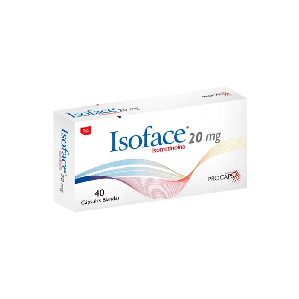 PROCAPS Isoface 20 Mg X 40 Cápsulas