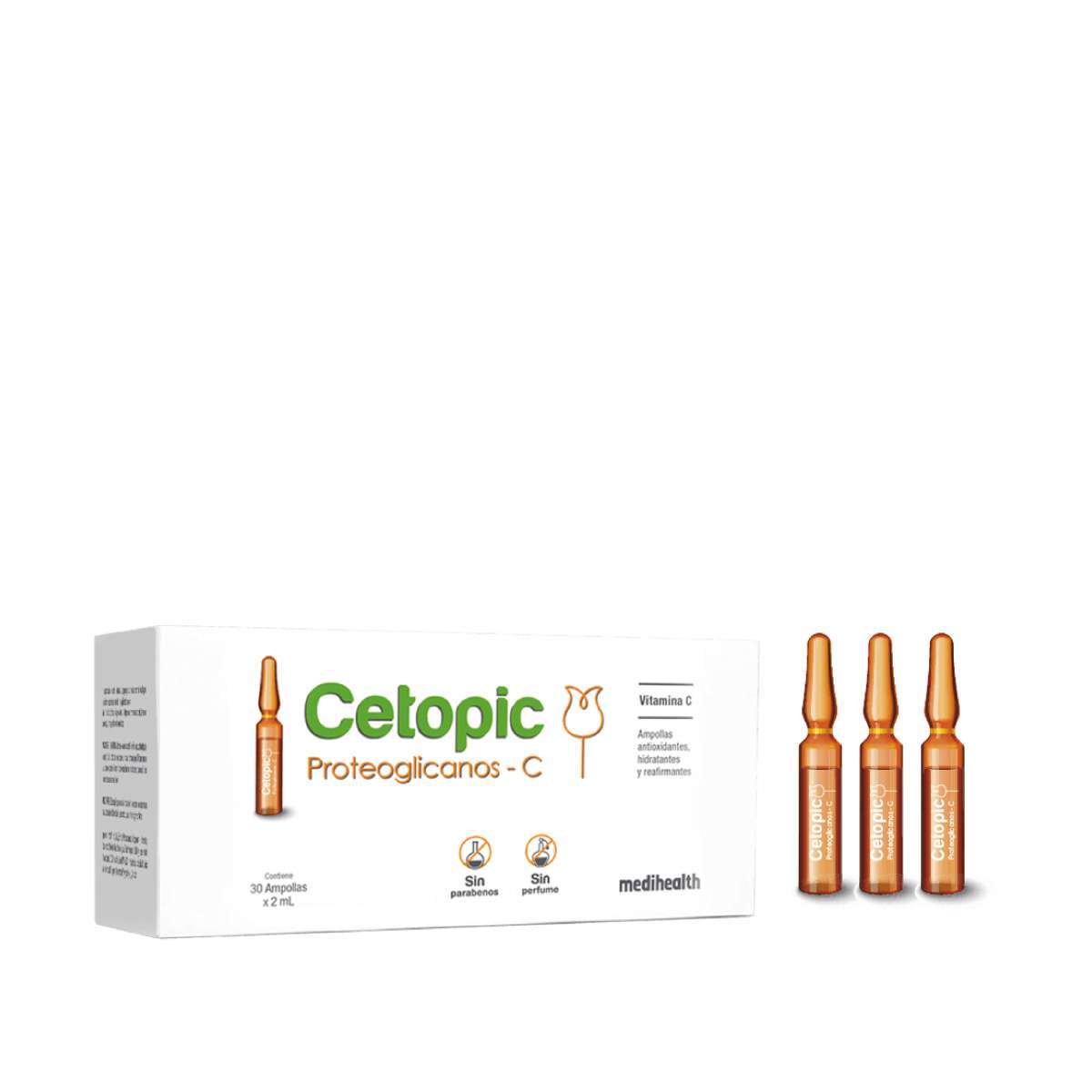 MEDIHEALTH Cetopic Proteoglicanos-C 30 Ampollas / 2Ml - Image 2