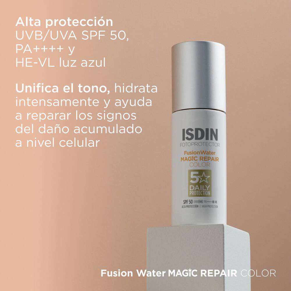 ISDIN Fotoprotector Fusion Water Magic Repair Color X50 Ml - Image 3