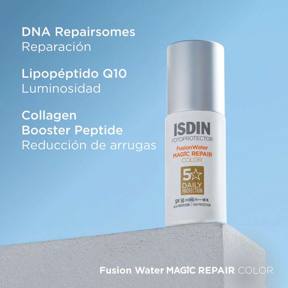 ISDIN Fotoprotector Fusion Water Magic Repair Color X50 Ml - Image 4