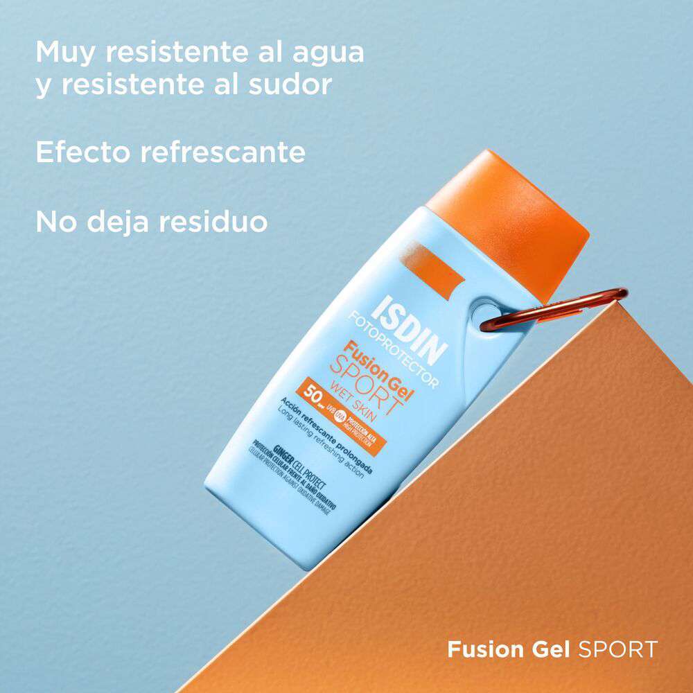 ISDIN Fotoprotector Fusion Gel Sport Spf 50 X100 Ml - Image 4