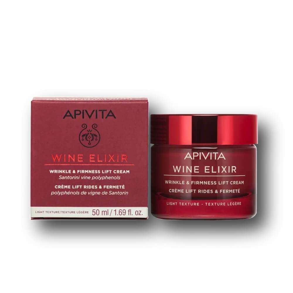 Apivita Wine Elixir Anti-Wrinkle Cream Light X50Ml - Image 2