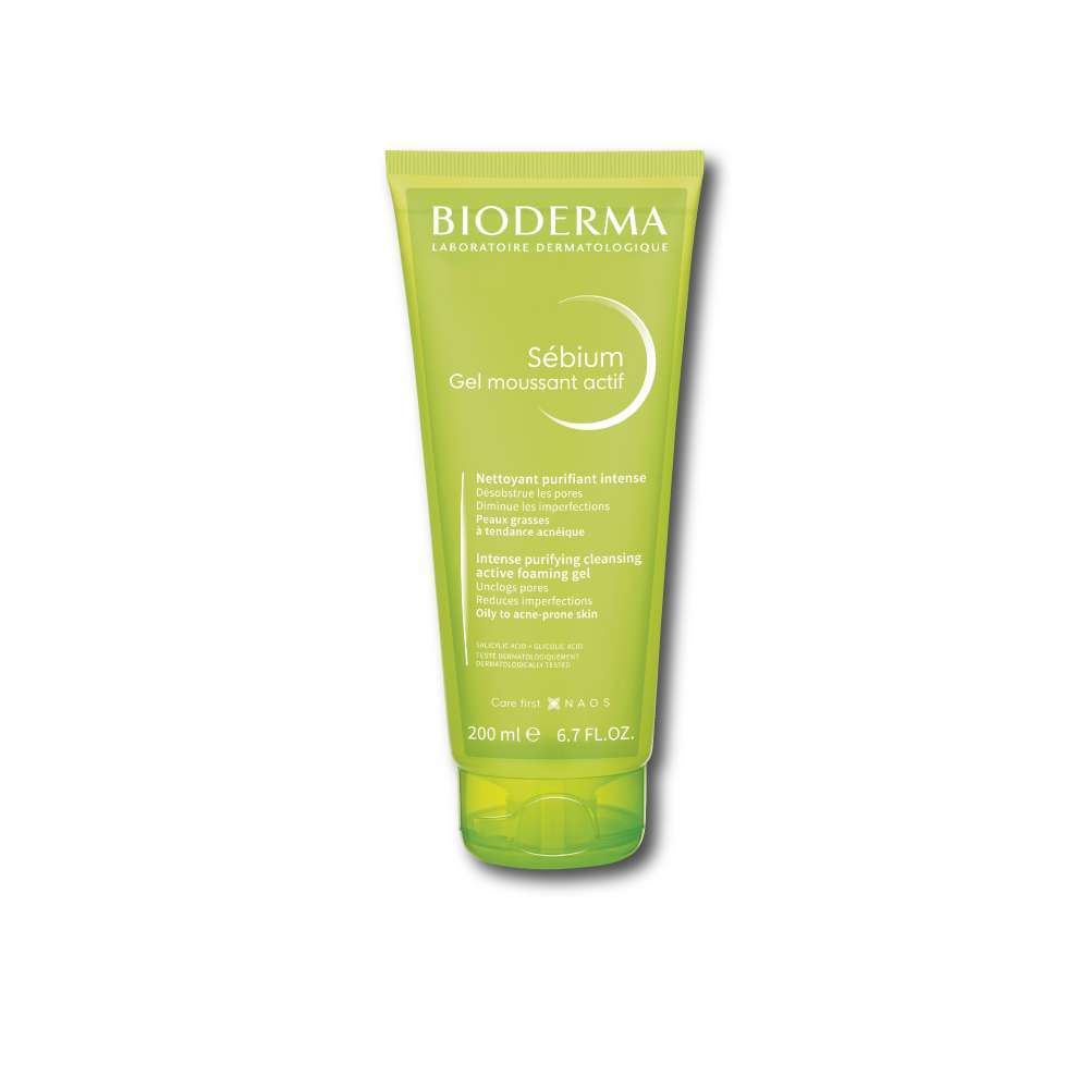 BIODERMA Sebium Gel Moussant Actif 200 Ml