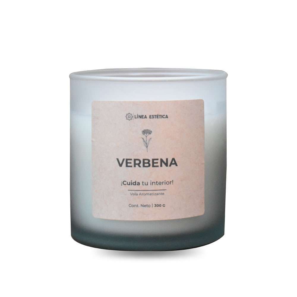 LÍNEA ESTÉTICA Vela Aromatizante Verbena 300 Gr