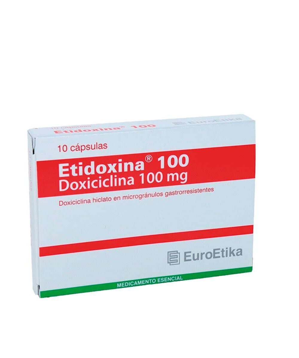 Etidoxina 100 Mg 10 Cápsulas